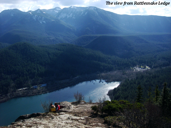 Rattlesnake Ledge and East Peak